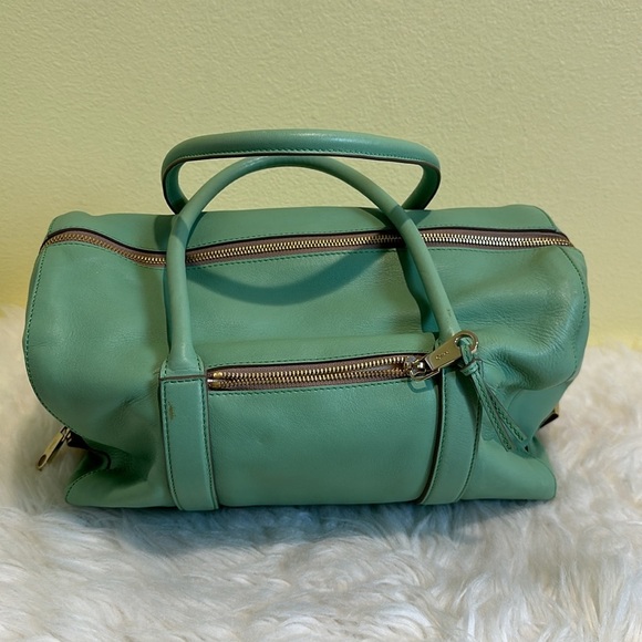 💯Authentic Chloe Mint Green Leather Handbag🍀 - Picture 8 of 16